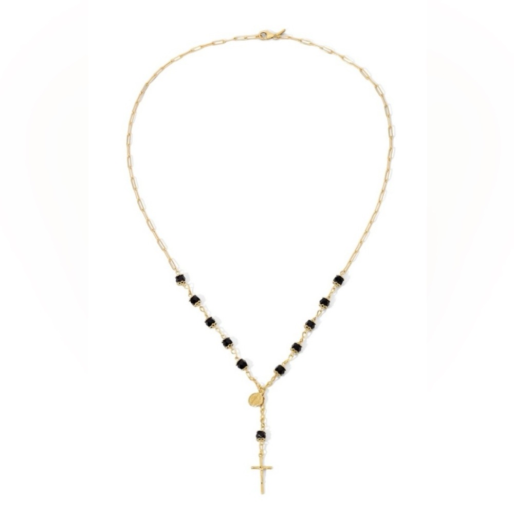 New Vanessa Mooney Nora Rosary Necklace